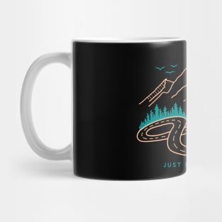 Just Keep Running Mug